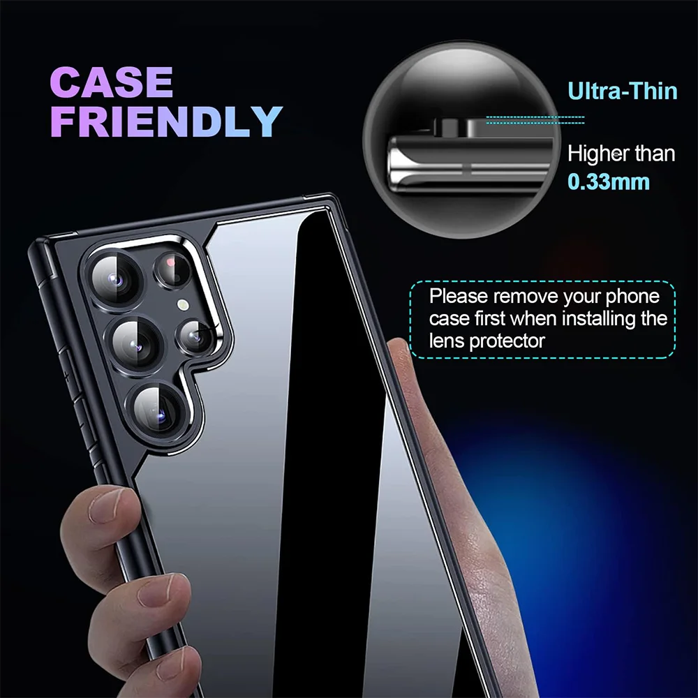 Camera Metal Lens Ring Glass C - Photography Kit Samsung S26 Ultra recension och pris