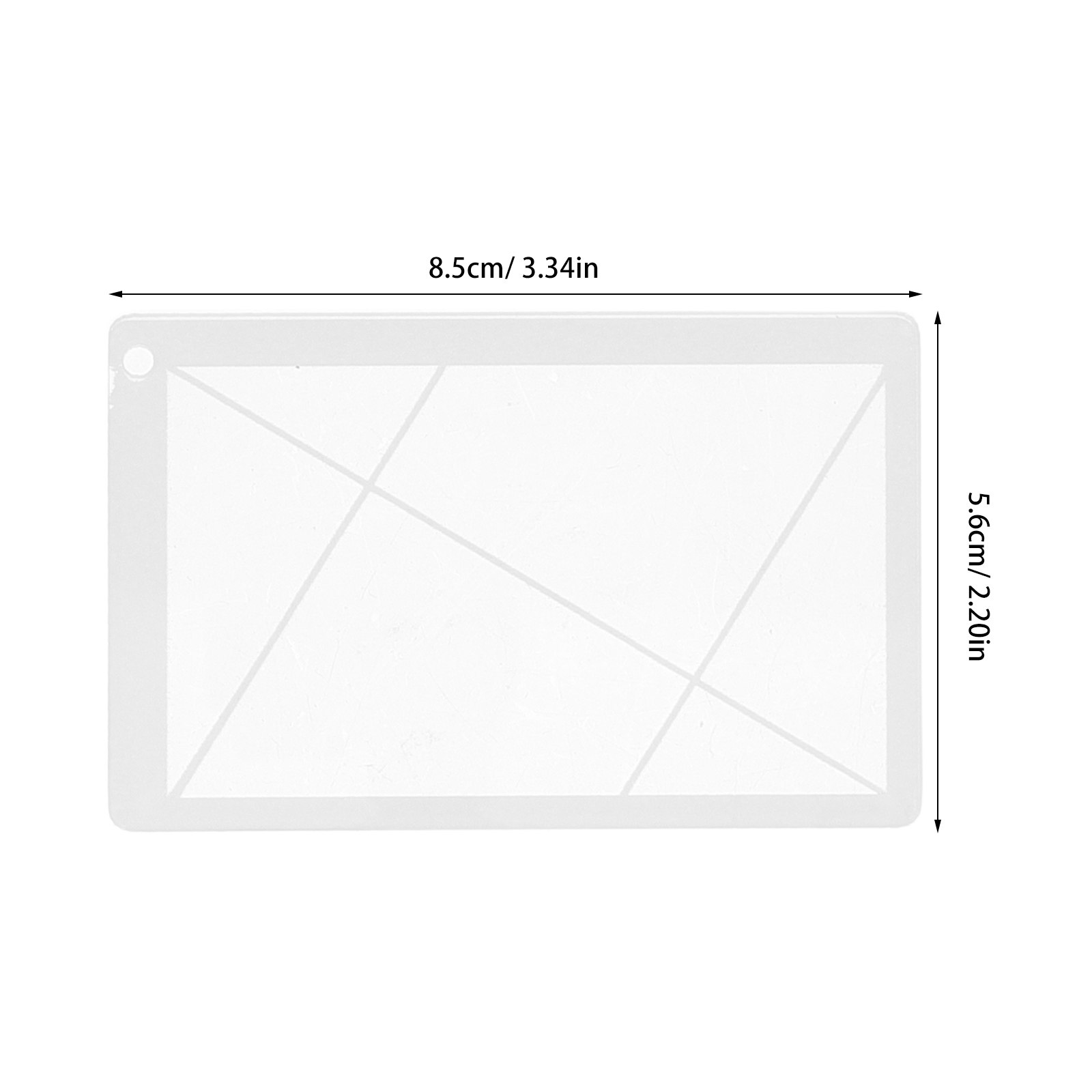 1Set Golden Ratio Acrylic Rule - Photography Golden Ratio recension och pris