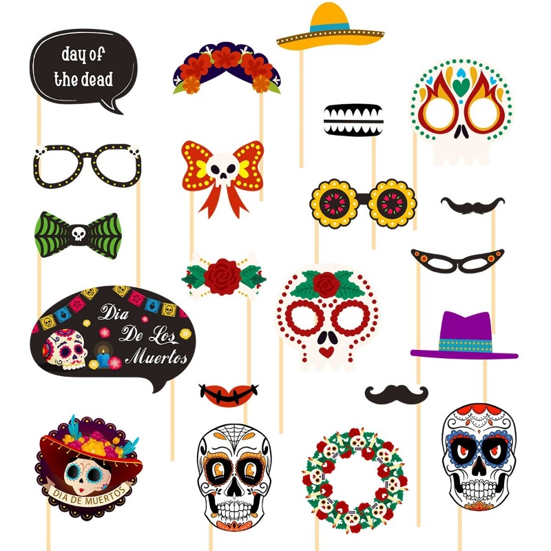 New Day of the Dead Photo Prop - Photography Day recension och pris