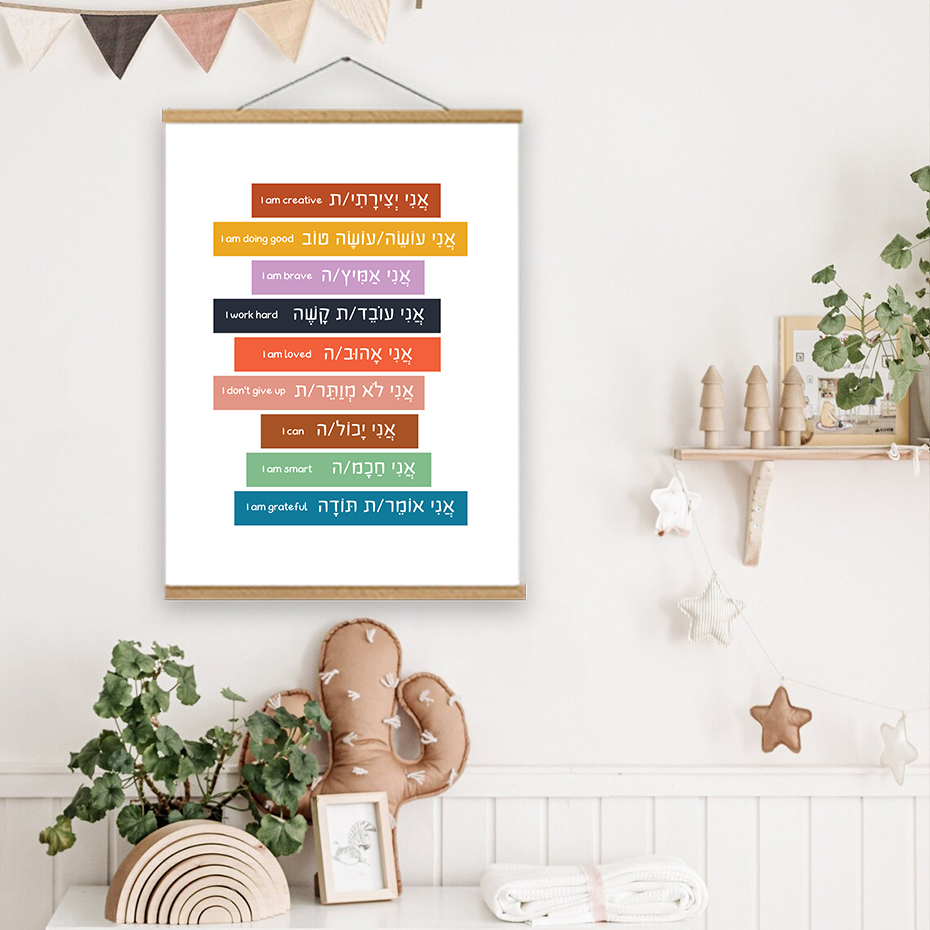 Hebrew English Inspirational P - Photography Quotes recension och pris