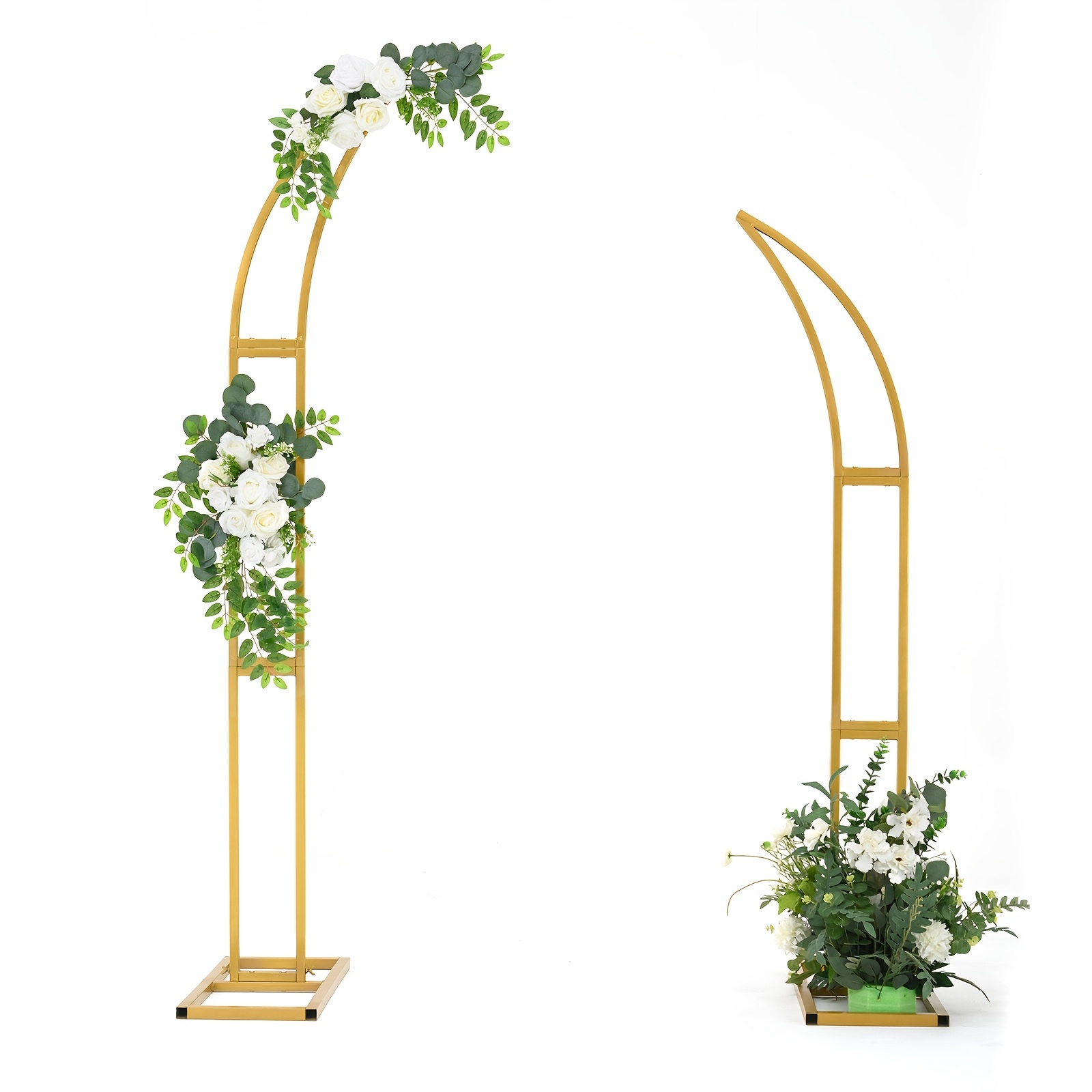 Ox Horn Floral Arch Stand Back - Photography Website recension och pris