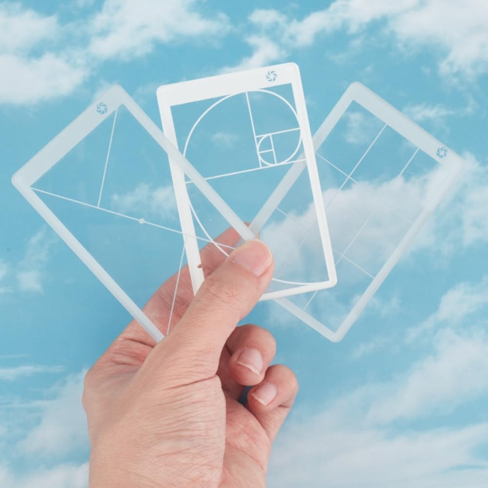 3pcs Golden Ratio View Finder  - Photography Golden Ratio recension och pris
