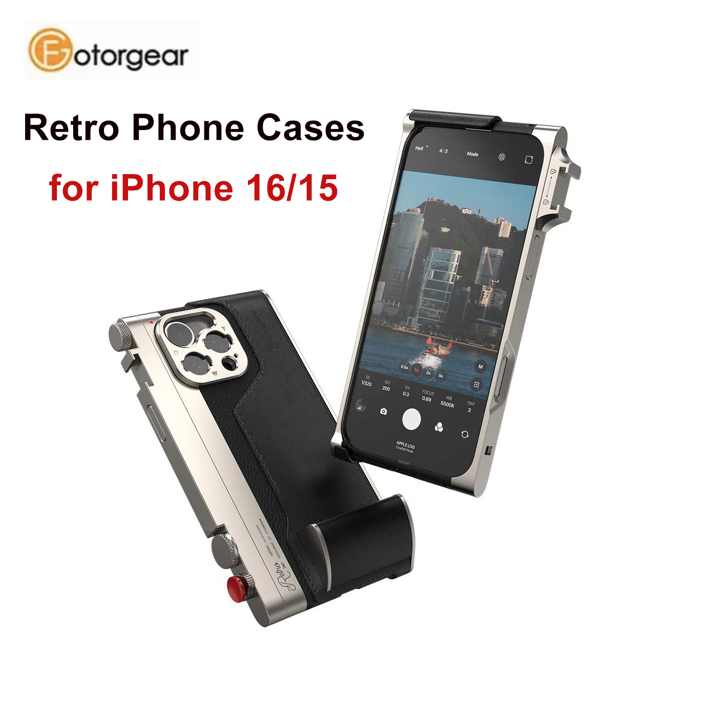 Fotorgear Retro Professional P - Photography With Iphone 15 recension och pris