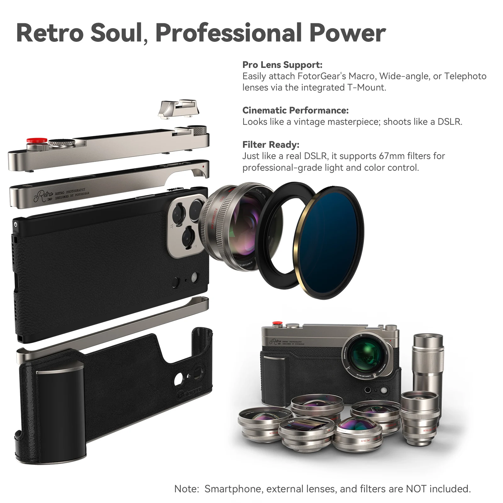 Fotorgear Retro Mobile Phone C - Photography With Iphone 15 recension och pris