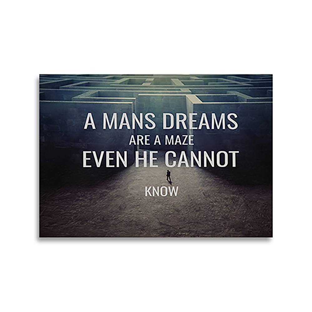 Motivational Canvas Art A Man' - Photography Quotes recension och pris