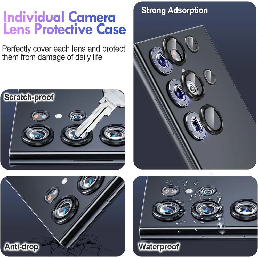 Camera Metal Lens Ring Glass C - Photography Kit Samsung S26 Ultra recension och pris