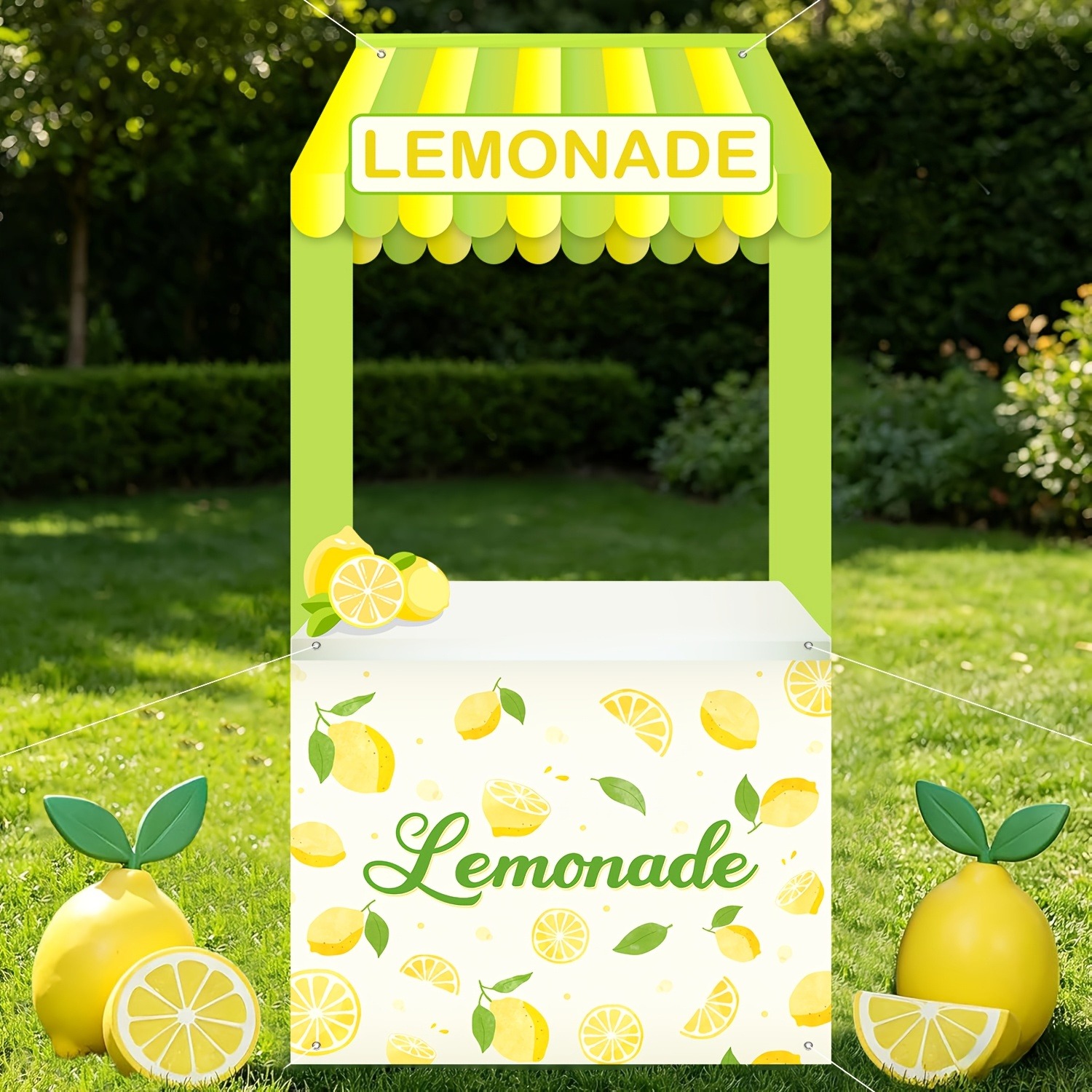 Summer Lemonade Stand Backdrop - Photography Website recension och pris