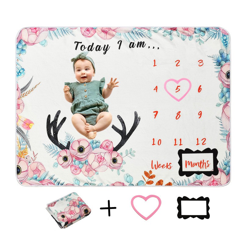 Digital Printed Flannel Milest - Photography Day recension och pris