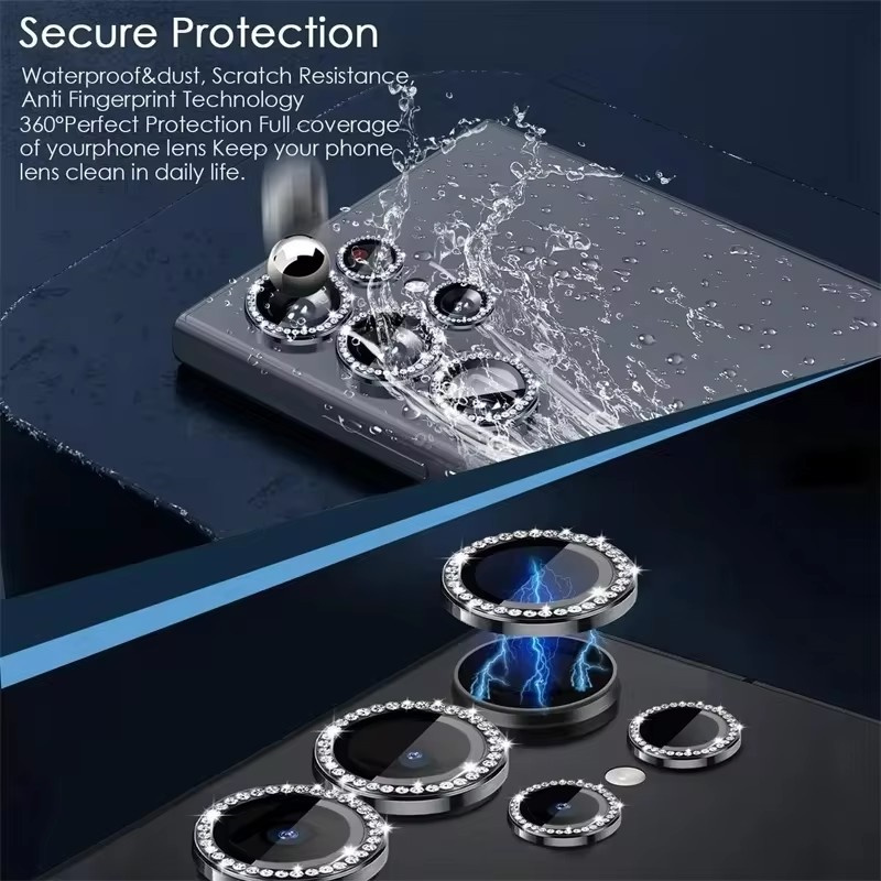 Alloy Bling Diamonds Lens Glas - Photography Kit Samsung S26 Ultra recension och pris