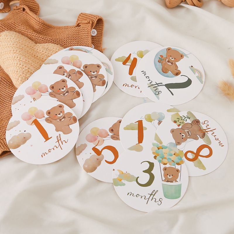 16pc Paper Milestone Newborn P - Photography Day recension och pris