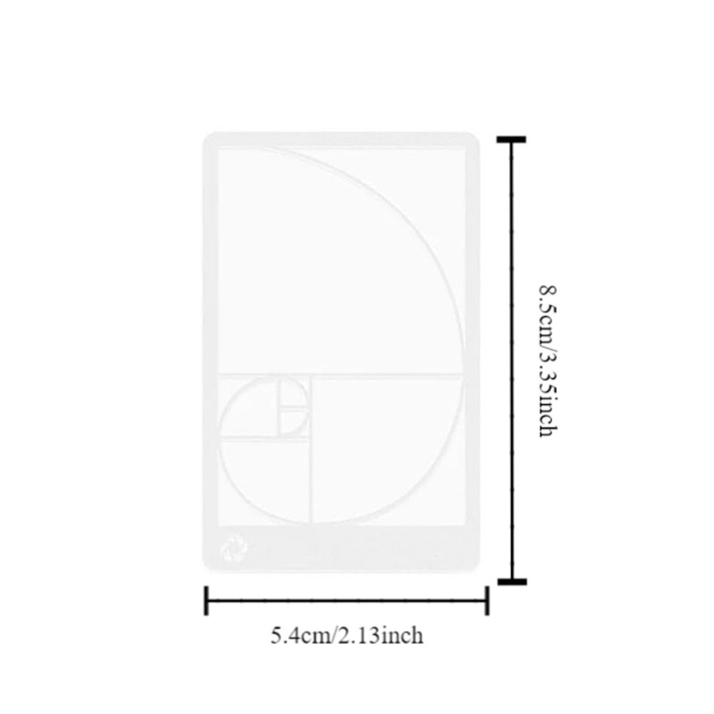 Kids Adults Transparent Viewfi - Photography Golden Ratio recension och pris